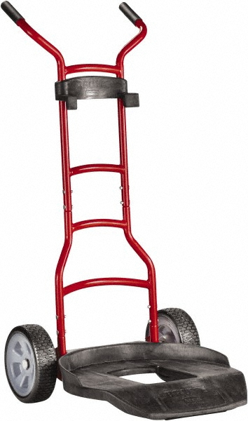 Rubbermaid Rectangle Stainless Steel Trash Can Dolly - 1956191