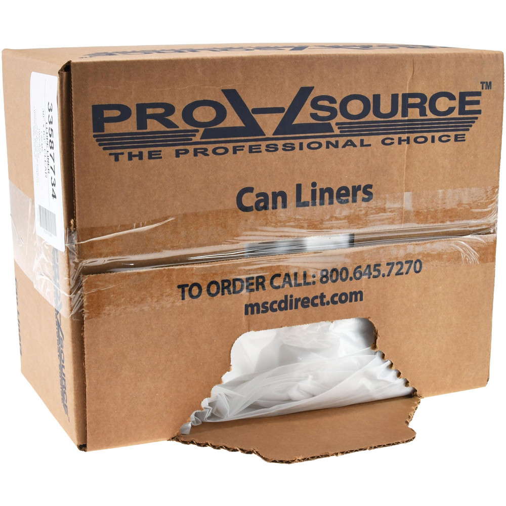 PRO-SOURCE Contractor Trash Bags: 48 gal, 2 mil, Pack of 100 - PSST38482C