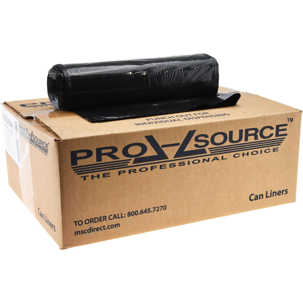 PRO-SOURCE Contractor Trash Bags: 48 gal, 2 mil, Pack of 100 - PSST38482C