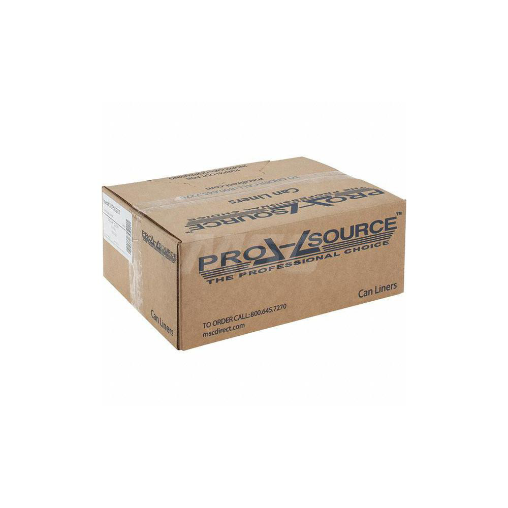 PRO-SOURCE Contractor Trash Bags: 48 gal, 2 mil, Pack of 100 - PSST38482C