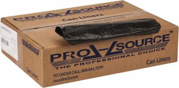 PRO-SOURCE Medium Duty Trash Bags: 45 gal, 0.63 mil, Pack of 80 - PSNR404816N-80