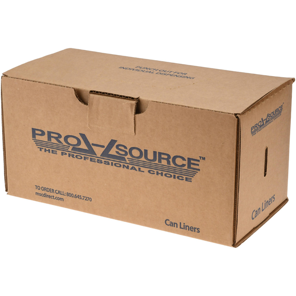 PRO-SOURCE Medium Duty Trash Bags: 45 gal, 0.63 mil, Pack of 80 - PSNR404816N-80
