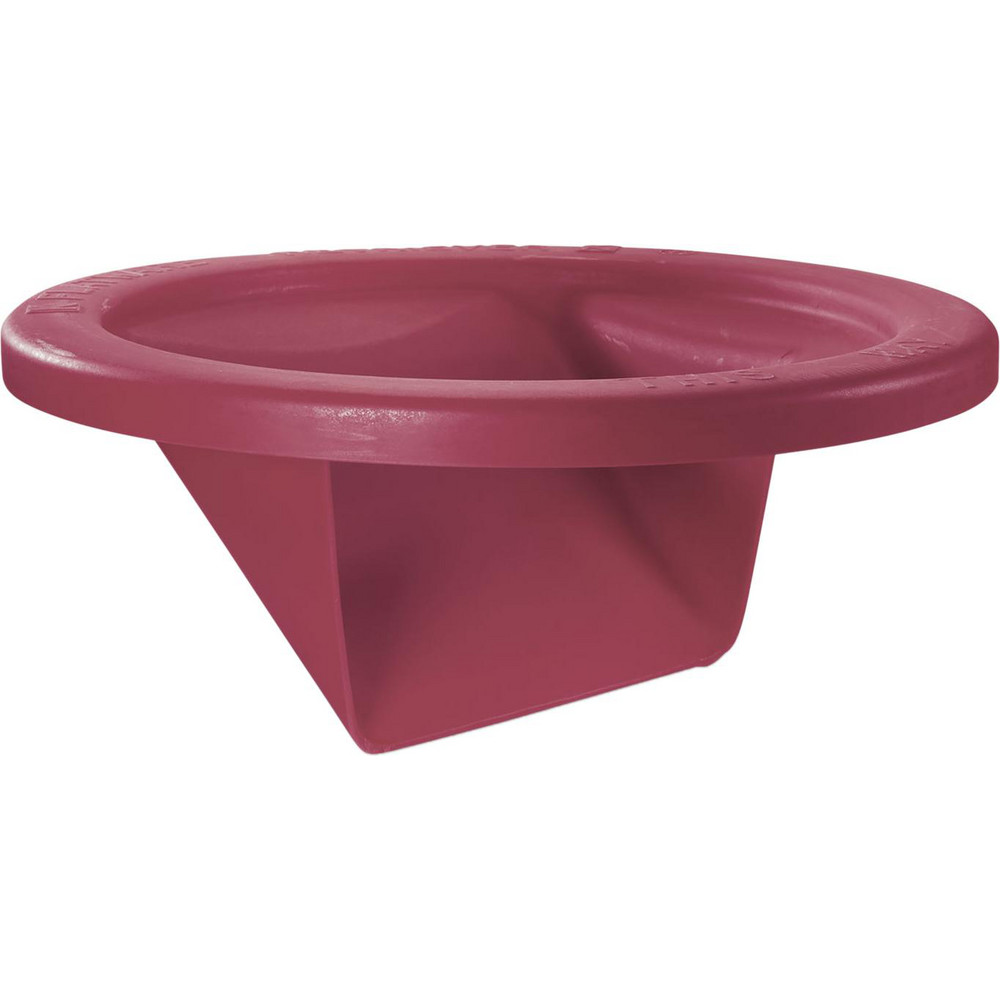 San Jamar Trash Can & Recycling Container Lids: Flat, Round, Round, Most 32- and 44-gal Capacity Receptacles - SJMKA3244