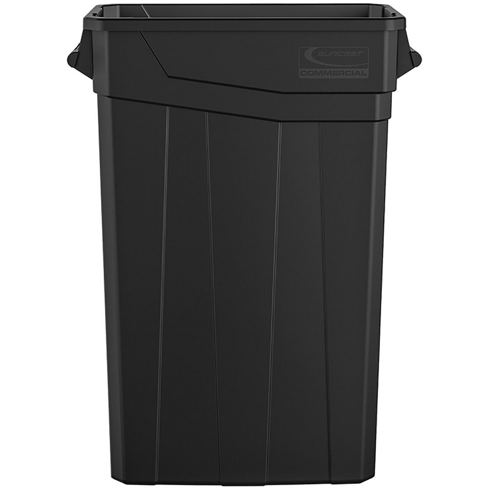 Suncast Trash Cans & Recycling Containers: Type: Trash Can; Container Capacity: 23; Container Shape: Rectangle - TCNH2030BK