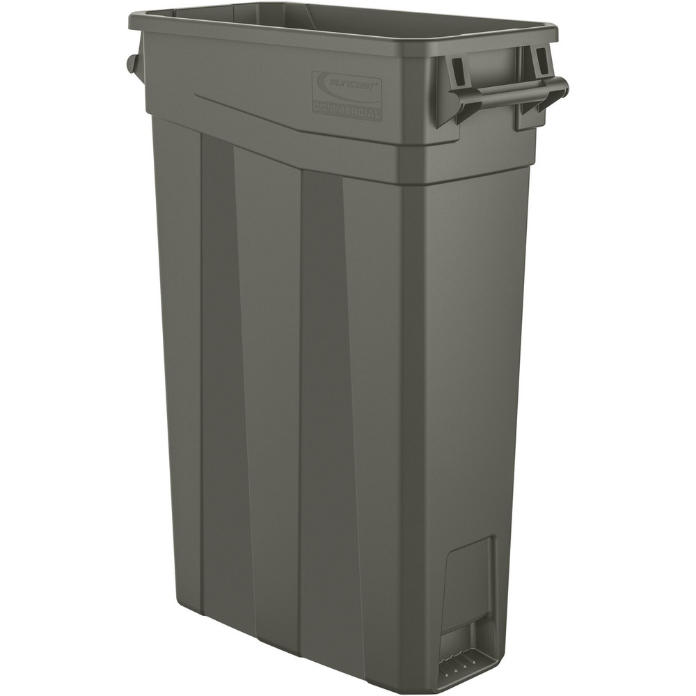 Suncast Trash Cans & Recycling Containers: Type: Trash Can; Container Capacity: 23; Container Shape: Rectangle - TCNH2030BK