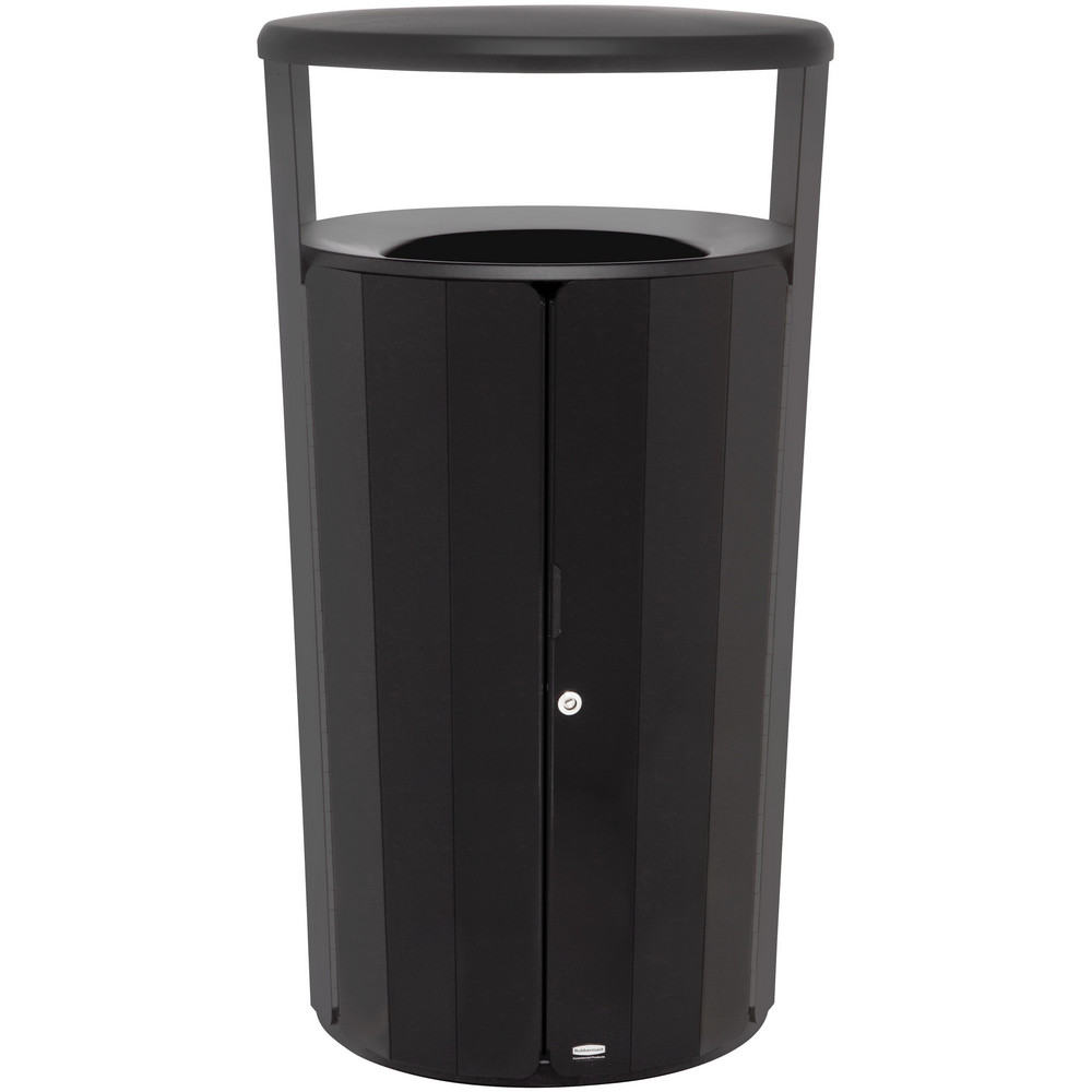 Rubbermaid Trash Cans & Recycling Containers: Product Type: Trash Can; Container Capacity: 33 gal; Container Shape: Round - 2185041