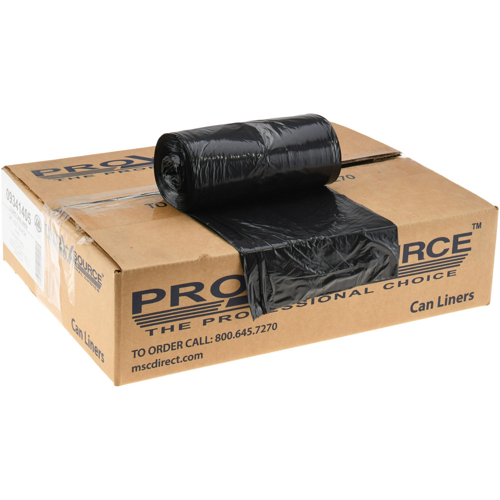 PRO-SOURCE Medium Duty Trash Bags: 10 gal, 0.6 mil, Pack of 500 - PSRB2431