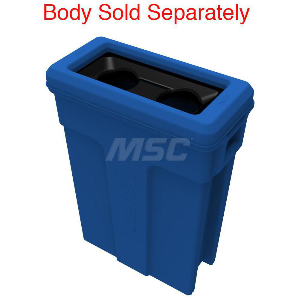 Toter Bottle/Can Opening Lid: Rectangle, For 16 & 23 gal Trash Container - SL000-20705