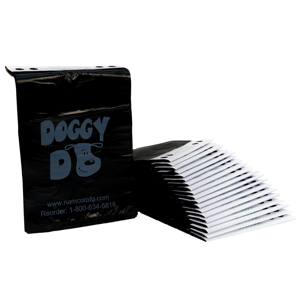 DOGIPOT Pet Waste Station Accessories: Be As Good As Your Dog Thinks You Are, Please Pick Up, 18 - 1204-BLR