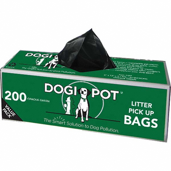 DOGIPOT Pet Waste Station Accessories: Be As Good As Your Dog Thinks You Are, Please Pick Up, 18 - 1204-BLR