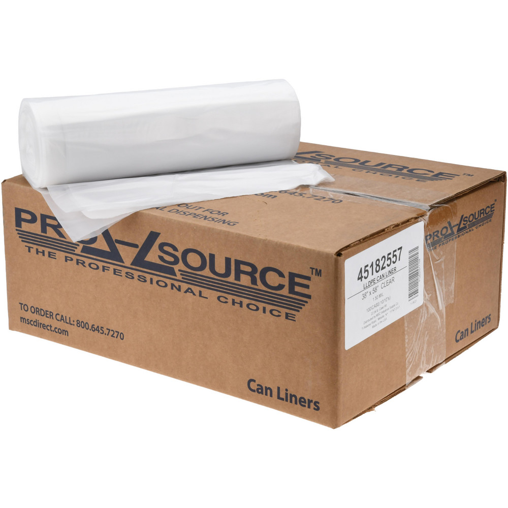 Value Collection Medium Duty Trash Bags: 55 gal, 0.87 mil - 19162N