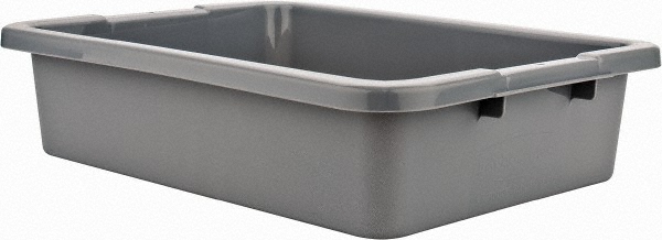Toter Trash Can: 32 gal, Round, Black - RND32-B0200