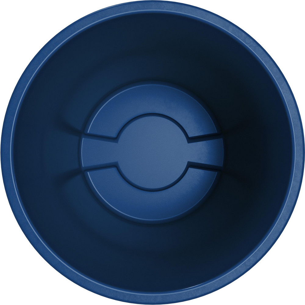 Carlisle Bronco™ 44 gal Round Trash Container, Blue - 84104414