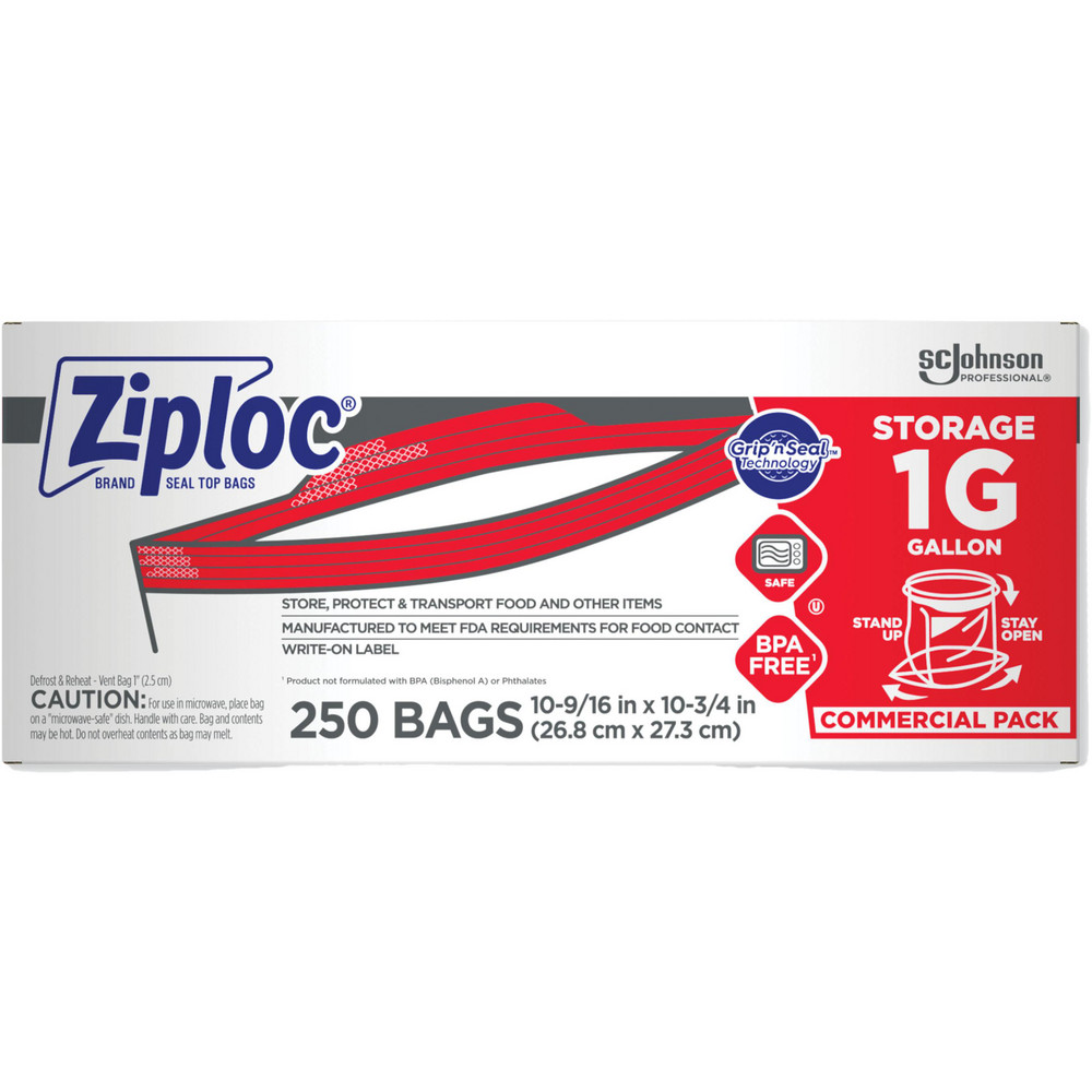 PRO-SOURCE Pack of (250) 16 Gal Capacity, Red, Hazardous Waste Bags - PSIW2431