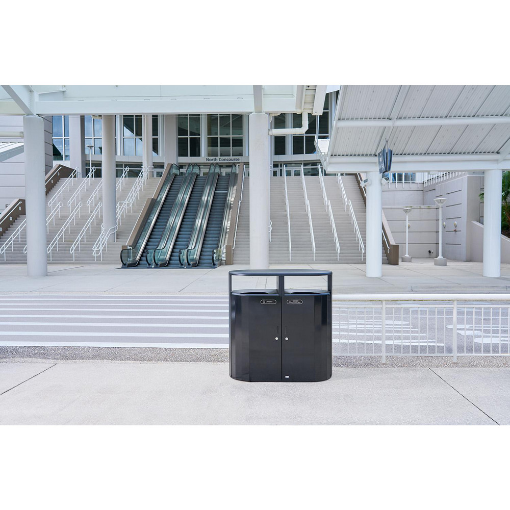 Rubbermaid Trash Cans & Recycling Containers: Product Type: Trash Can; Container Capacity: 46 gal; Container Shape: Round - 2184980