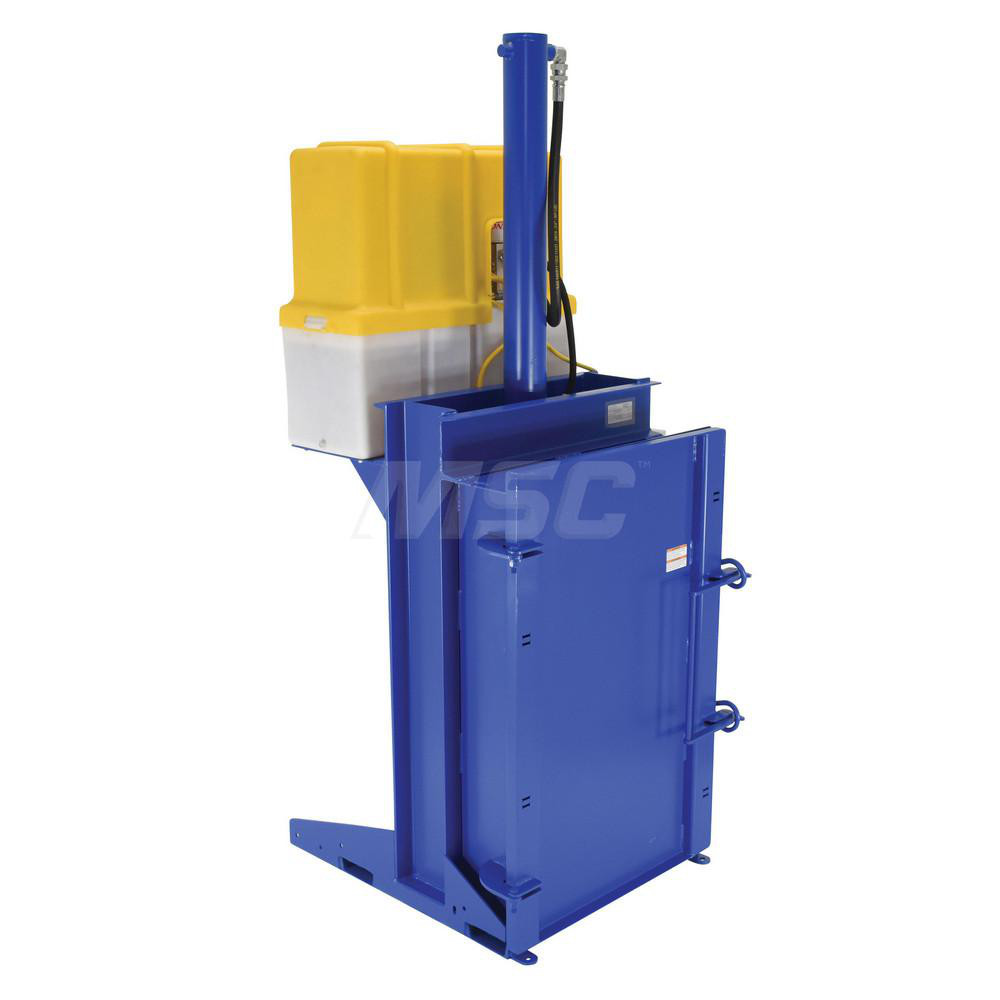 Vestil Trash Compactors & Crushers: Drum Crusher, 21210 lb, 55 Gallon Drums - MTC-PNU-55