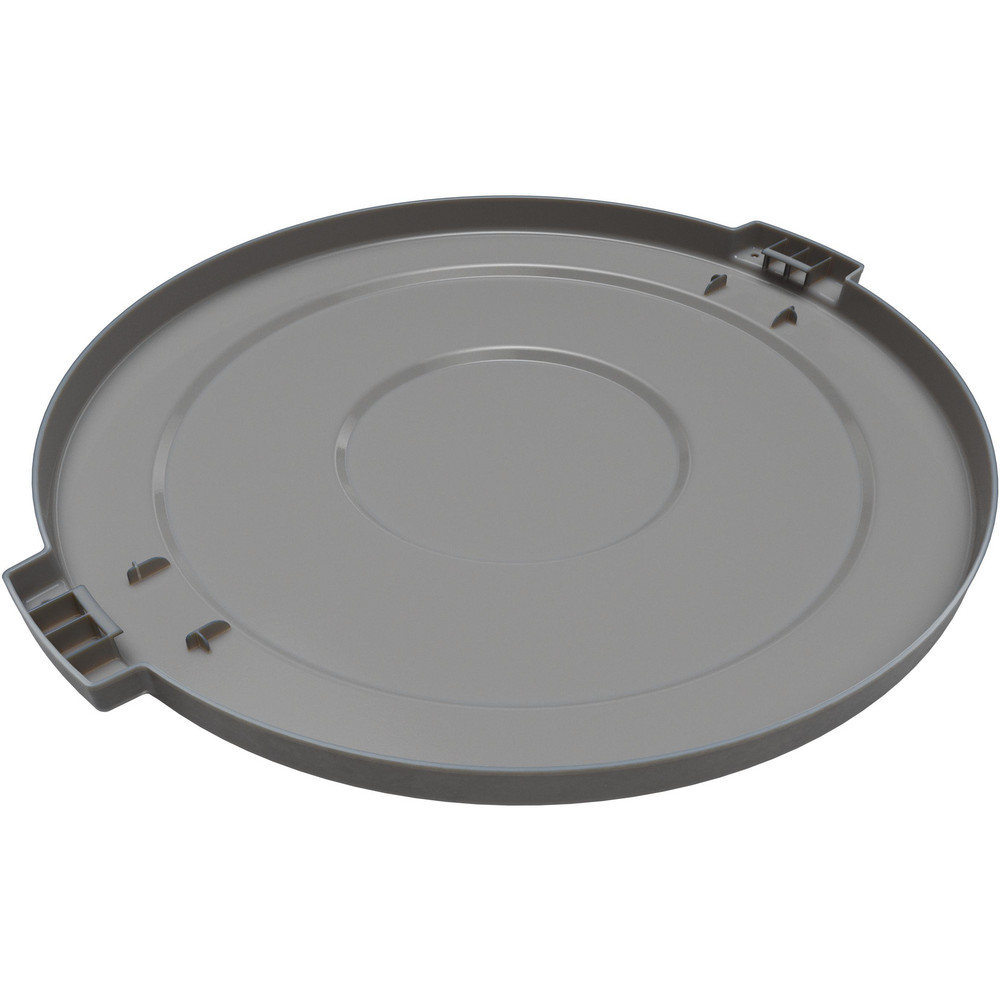 Carlisle Bronco™ 55 gal Round Trash Container Lid, Gray - 84105623