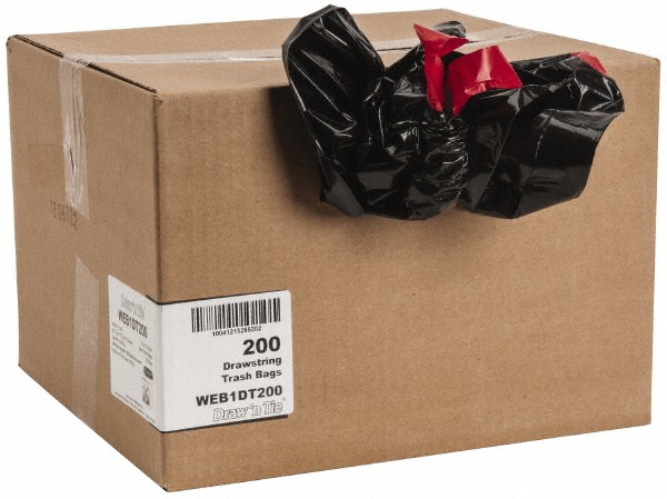 Hefty Hefty® Strong Drawstring Trash Bags: 30 gal, 1.1 mil, Pack of 74 - PCTE85274
