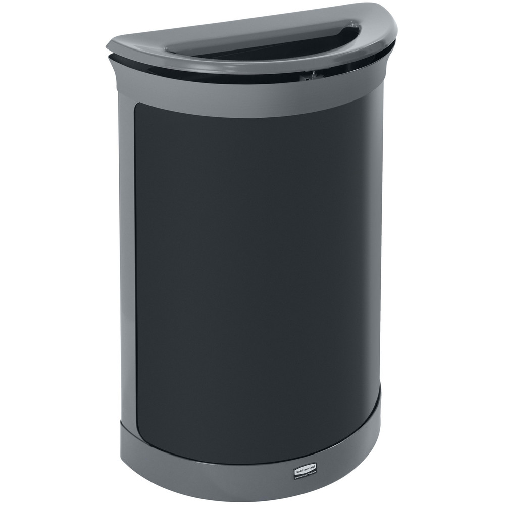 Rubbermaid Trash Cans & Recycling Containers: Product Type: Trash Can; Container Capacity: 11.5 gal; Container Shape: Half-Round - 2172845