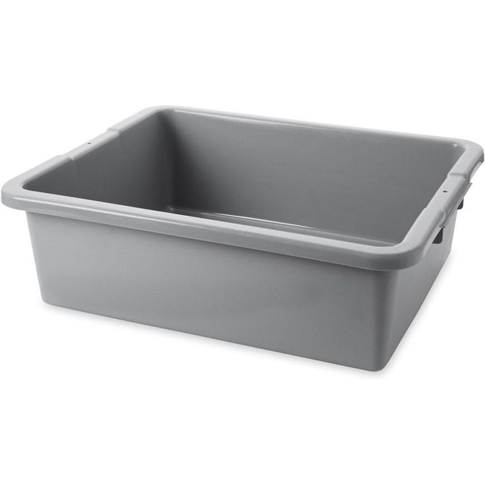 Toter Rollout Trash Can: 48 gal, Rectangle, Gray - ANA48-00GST