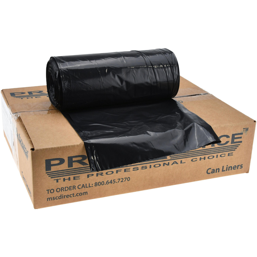 PRO-SOURCE Heavy Duty Trash Bags: 33 gal, 1.25 mil, Pack of 100 - PSRM3339125