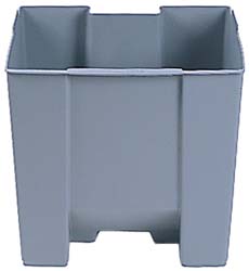 Made in USA 55-60 GAL BLK 100/PK 1.5MIL HD TRASH CAN LINER - S-13577