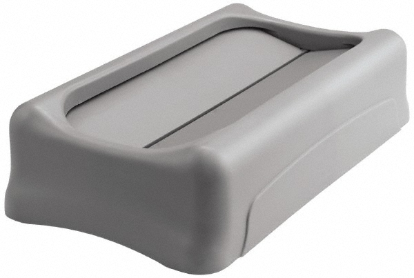 Rubbermaid Trash Can & Recycling Container Lid: Round, For 20 gal Trash Can - FG261960RED