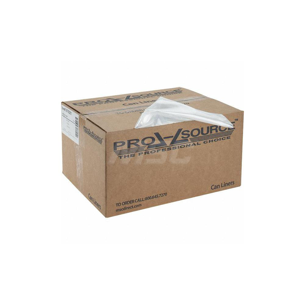 PRO-SOURCE Contractor Trash Bags: 33 gal, 4 mil, Pack of 100 - PSST24424C
