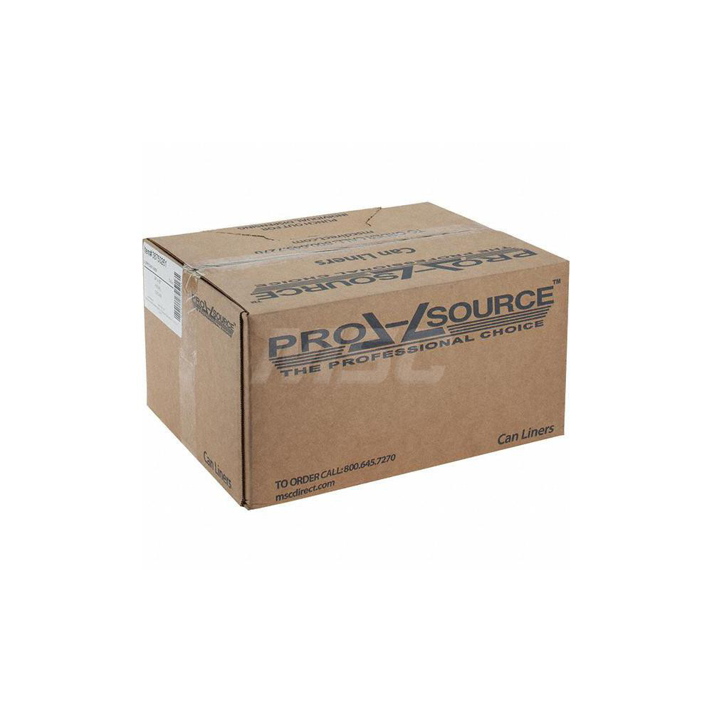 PRO-SOURCE Contractor Trash Bags: 33 gal, 4 mil, Pack of 100 - PSST24424C