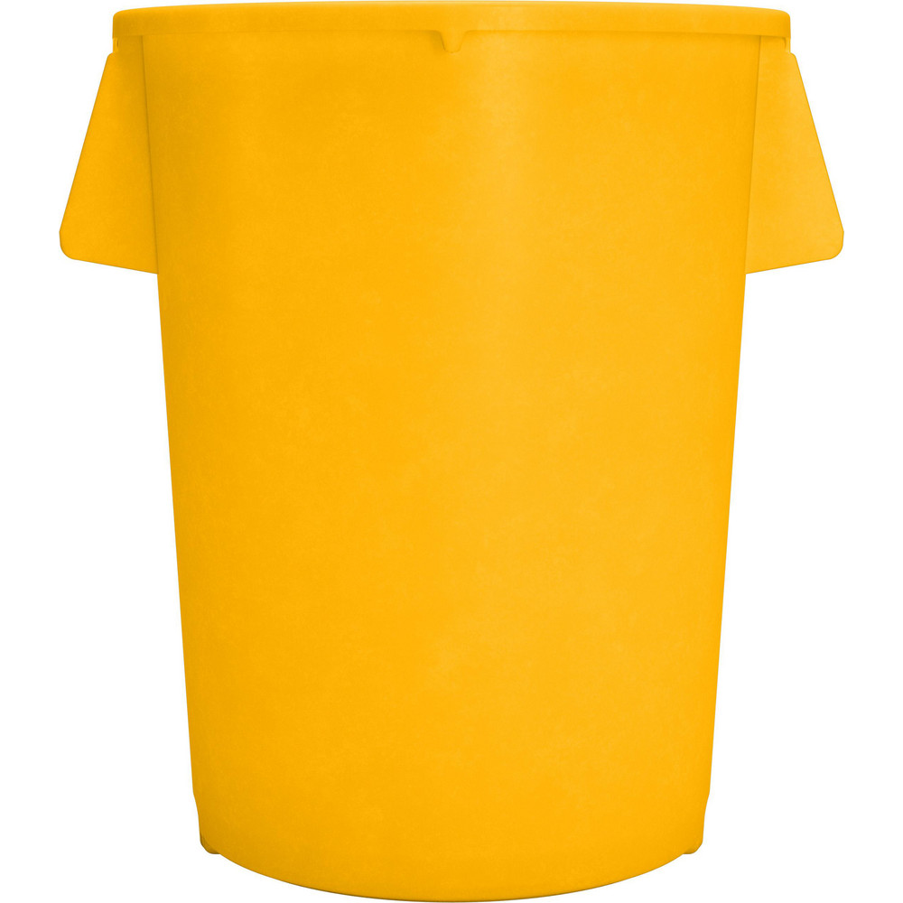 Carlisle Bronco™ 44 gal Round Trash Container, Yellow - 84104404
