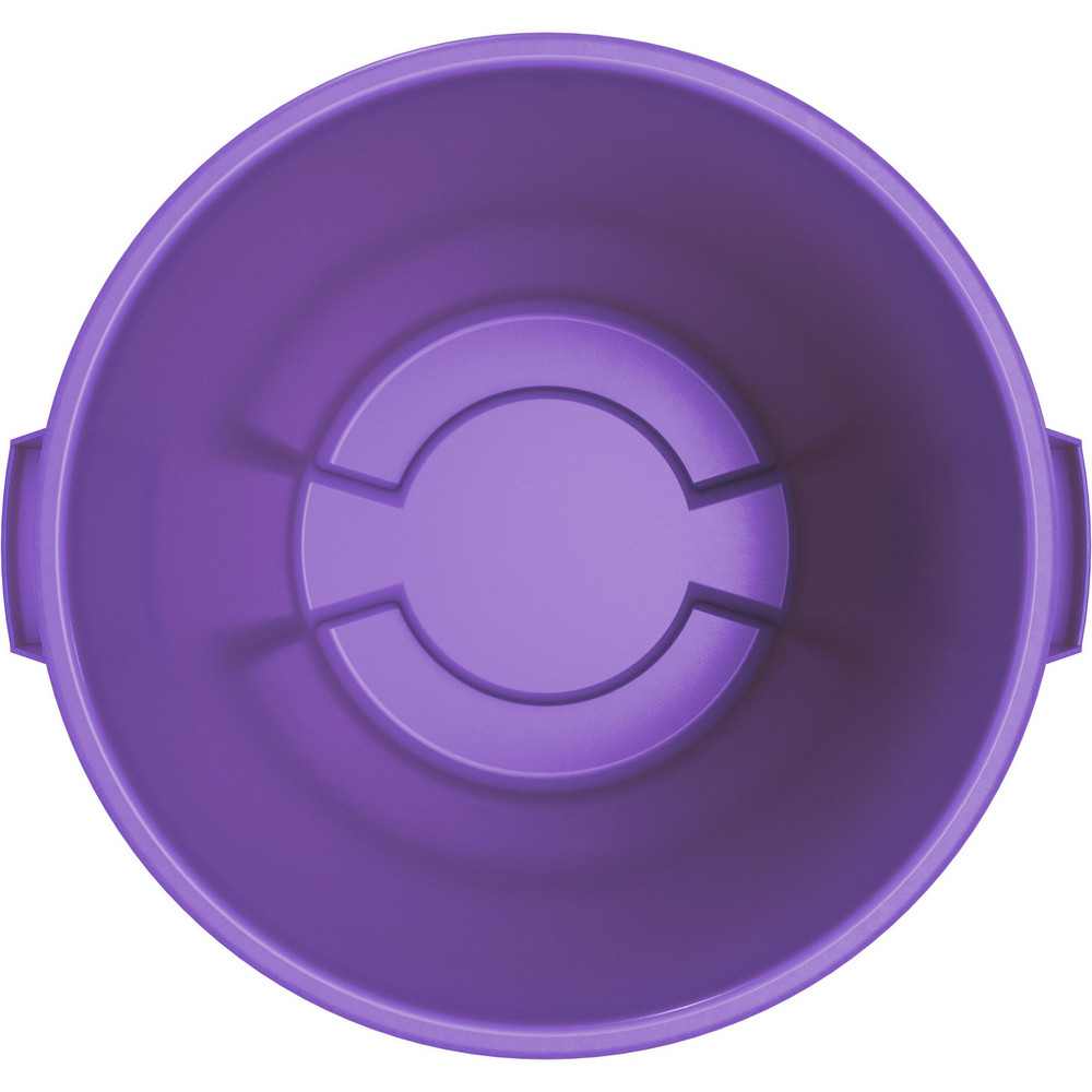 Carlisle Bronco™ 20 gal Round Trash Container, Purple - 84102089