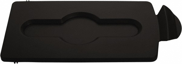Rubbermaid Trash Can & Recycling Container Lid: Rectangle, For 23 gal Recycle Container - 2007881