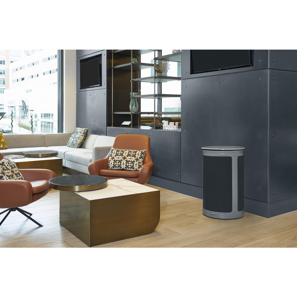 Rubbermaid Trash Cans & Recycling Containers: Product Type: Trash Can; Container Capacity: 23 gal; Container Shape: Round - 2172841