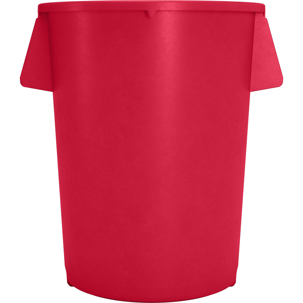 Carlisle Bronco™ 55 gal Round Trash Container, Red - 84105505