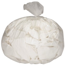 AbilityOne Light Duty Trash Bags: 7 gal, 0.24 mil, Pack of 2000 - 8105015171374