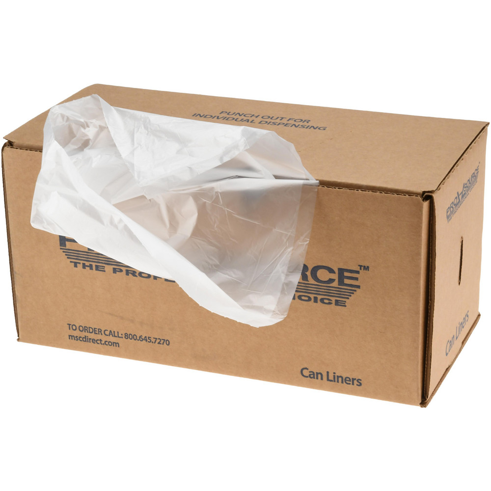 AbilityOne Light Duty Trash Bags: 7 gal, 0.24 mil, Pack of 2000 - 8105015171374