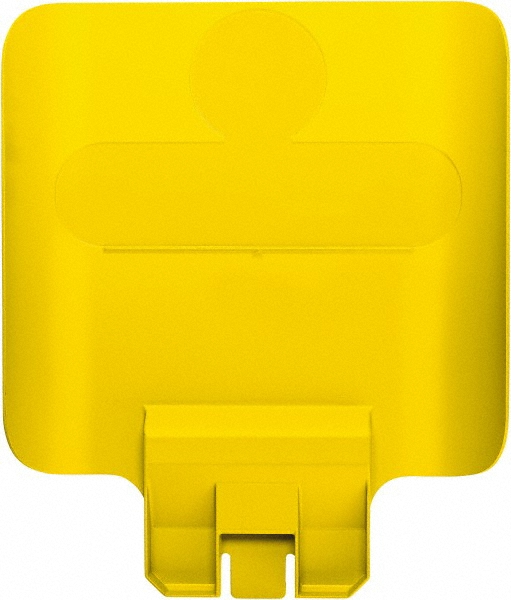 Rubbermaid Trash Can & Recycling Container Lid: Square, For 23 gal Recycle Container - 2007907