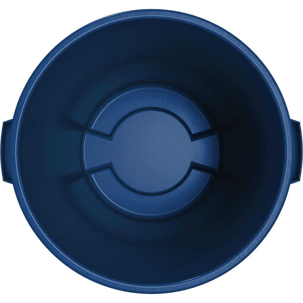 Carlisle Bronco™ 44 gal Round Recycle Container, Blue - 841044REC14
