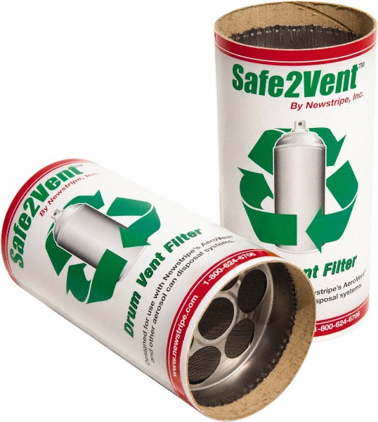 Newstripe Inc. Pack of 2 Trash Compactor/Crusher Replacement Carbon Filters - 10004703