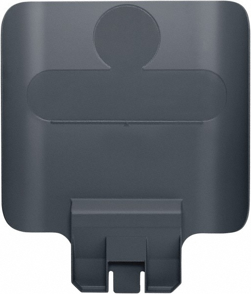 Rubbermaid Trash Can & Recycling Container Lid: Square, For 23 gal Recycle Container - 2007908