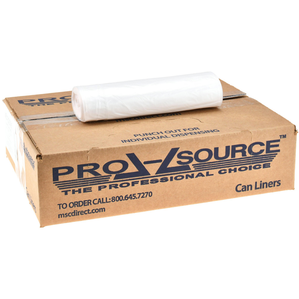 PRO-SOURCE Heavy Duty Trash Bags: 33 gal, 1.25 mil, Pack of 100 - PSRST3339125C