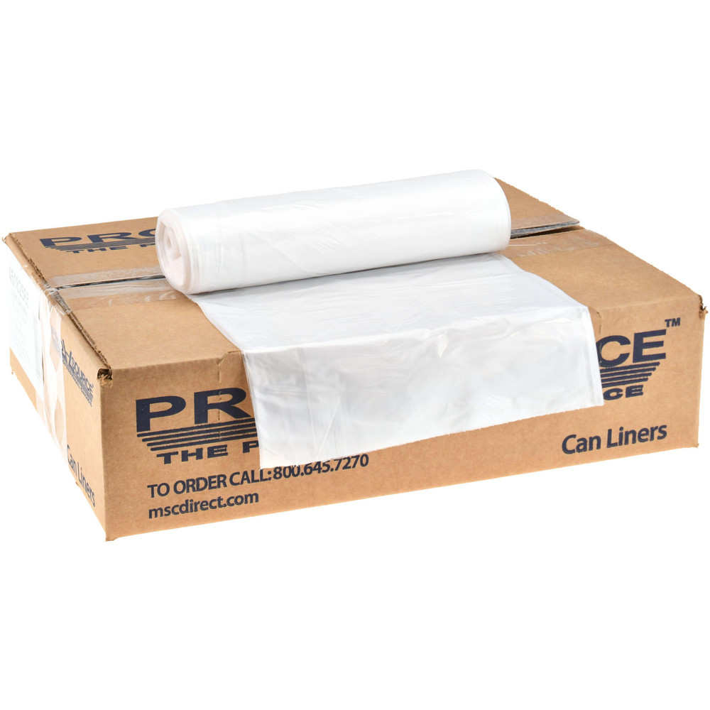 PRO-SOURCE Heavy Duty Trash Bags: 33 gal, 1.25 mil, Pack of 100 - PSRST3339125C