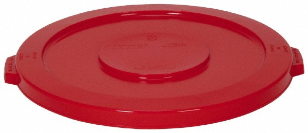 Continental Trash Can & Recycling Container Lid: Round, For 32 gal Trash Can - 3201RD
