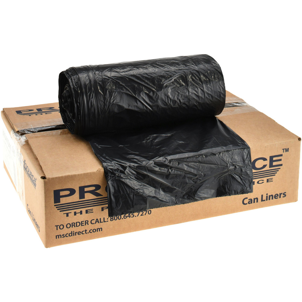 PRO-SOURCE Medium Duty Trash Bags: 33 gal, 0.65 mil, Pack of 250 - PSRB4031