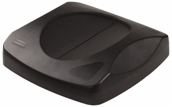 Rubbermaid Trash Can & Recycling Container Lid: Square, For 35 & 50 gal Trash Can - FG266400BEIG