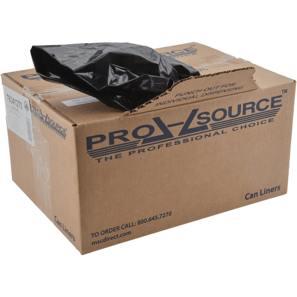 PRO-SOURCE Light Duty Trash Bags: 60 gal, 0.47 mil, Pack of 200 - PSVNR385812N