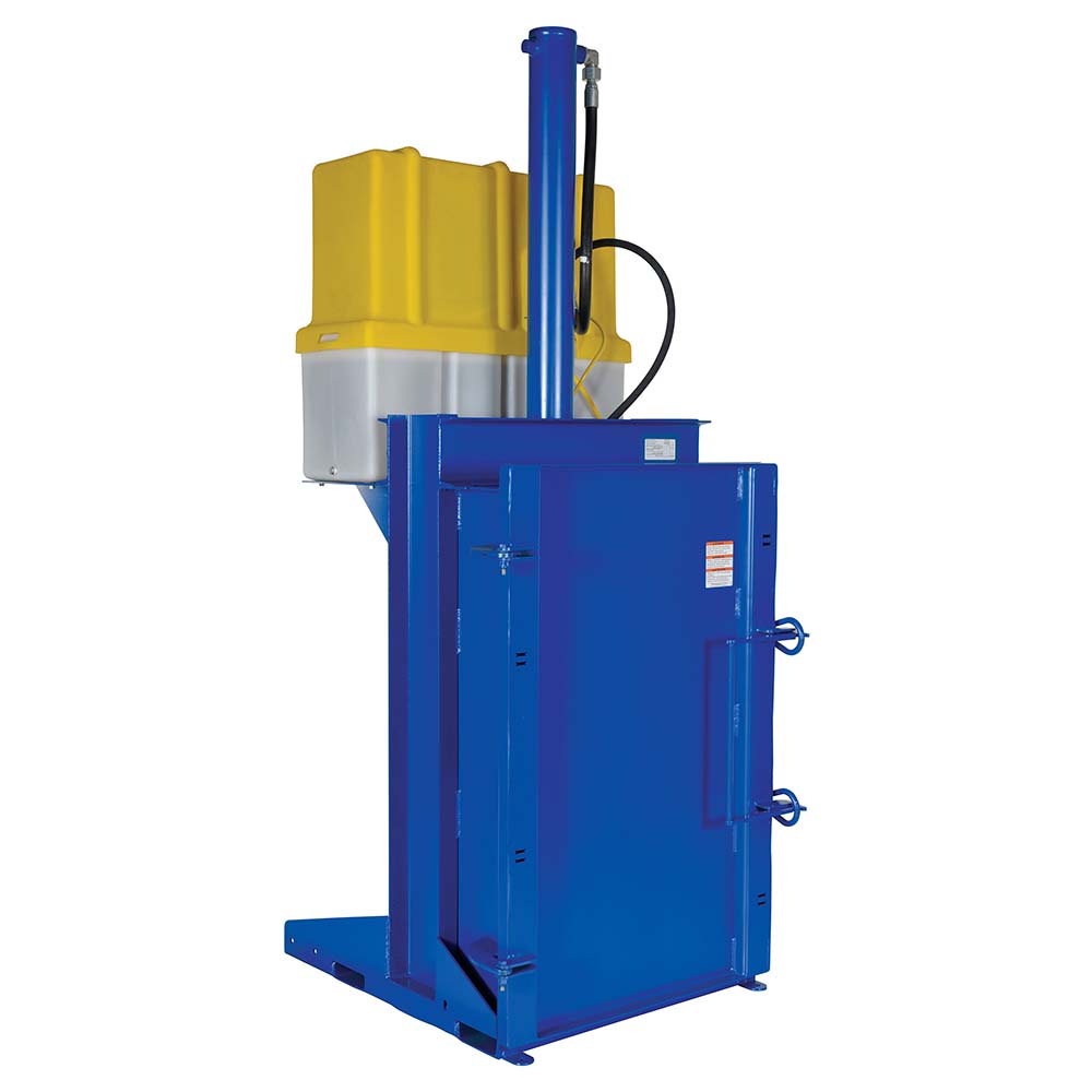 Vestil Trash Compactors & Crushers: Drum Crusher, 38000 lb, Drums Up to 55 Galllons - HDC-905-IDC/230V