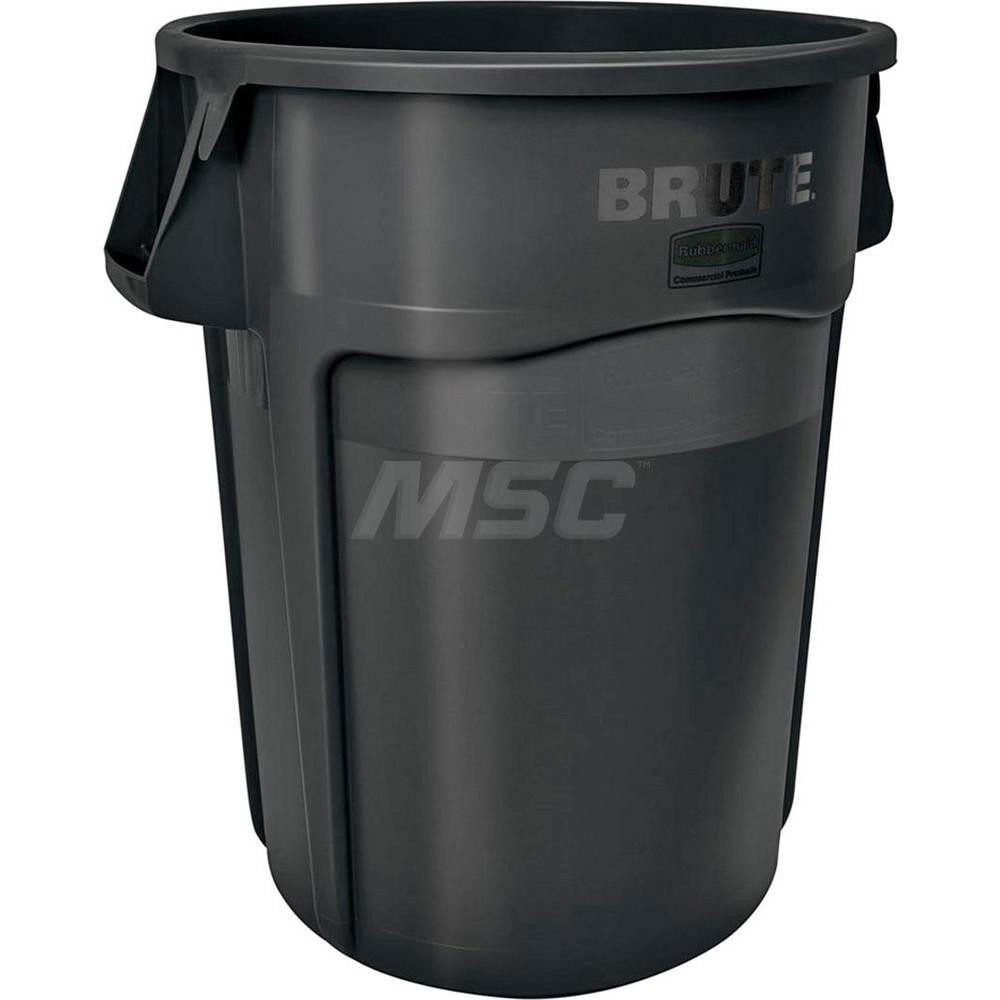 Rubbermaid BRUTE Heavy-Duty Round Trash/Garbage Can, 32-Gallon, Black - 1867531