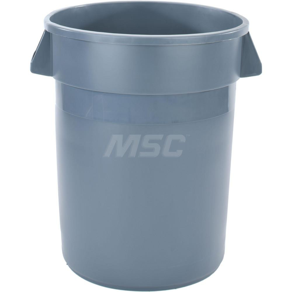Rubbermaid BRUTE Heavy-Duty Round Trash/Garbage Can, 32-Gallon, Black - 1867531