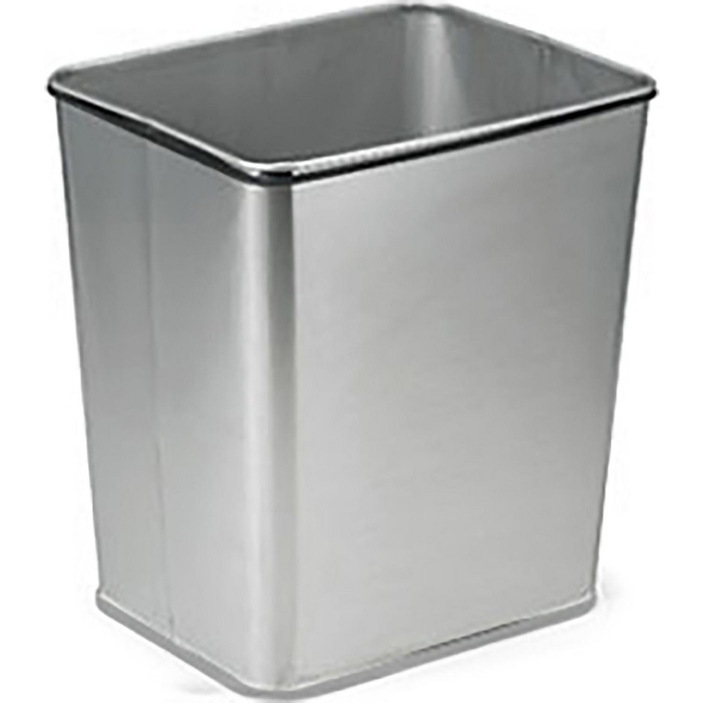 Made in USA Decorative Indoor Waste Receptacle: 7 gal, Rectangle - U450-7